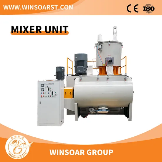Plastic Machine Wood PVC Powder Heating Cooling High Speed Mixer