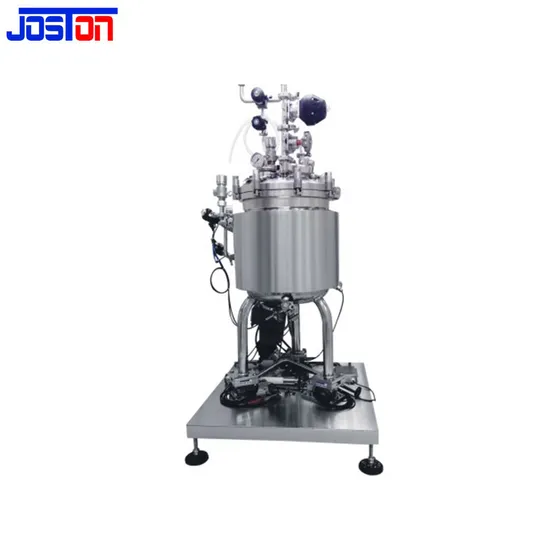 Double Jacketed Electric Heating Magnetic Stirring Mixing Tank with Agitator