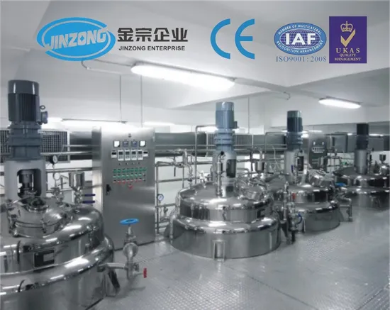 Electric Heating Mixing Tank for Liquid Detergent, Hand Washing Liquid, Shampoo