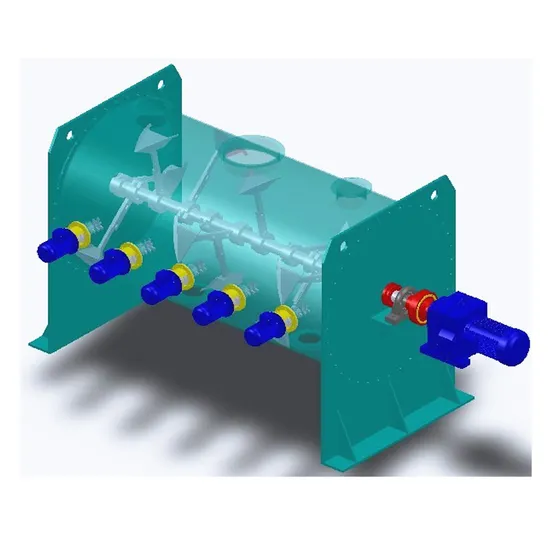 1000L Ploughshare Dry Powder Mixer