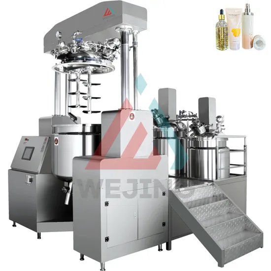 Shampoo Liquid Paste Mixer Homogenizer Emulsifying Mixer High Shear Mixer with Tank