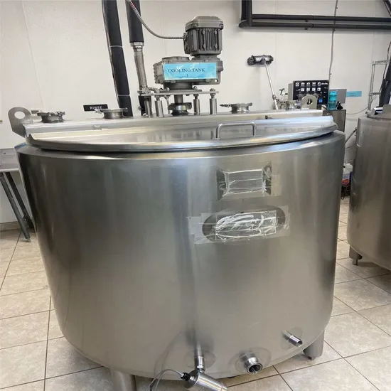 500L 1000L 1000L Vertical Type Ice Cream Aging Maturation Aged Vat