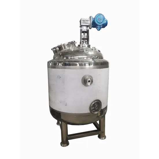 500 Gallon Steam Heating Mixing Tank (SUS304 or S. S. 316L)