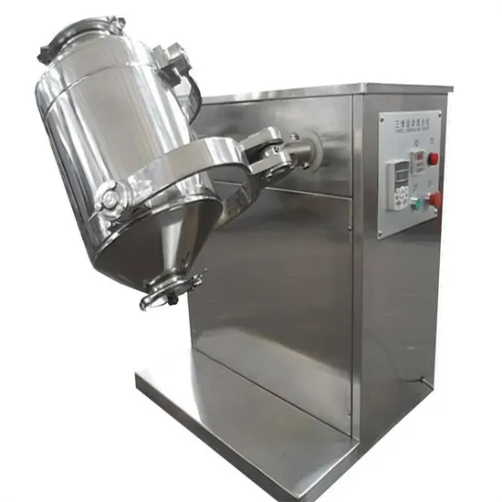 3D Mixer Turbula 500kg Food Milk Powder Three-Dimensional Tumbler Mixing Machine