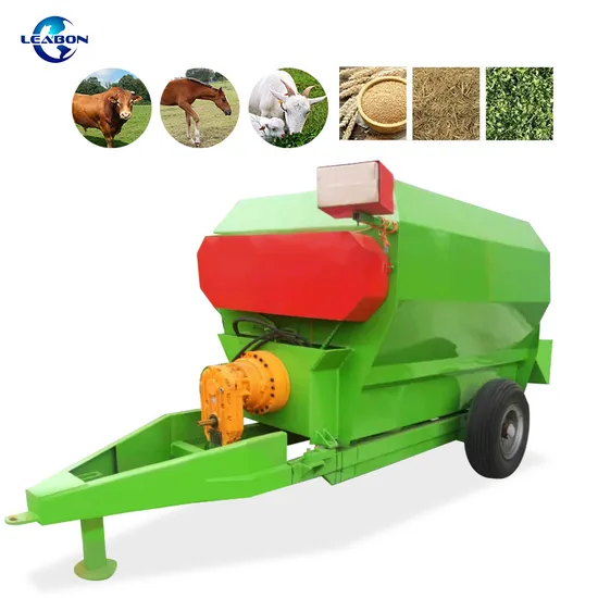 Farm Animal Feed Processing Machine Tmr Mixer Cattle Cow Feed Mixer