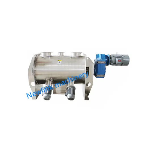 Double-Screw Belt Paint Horizontal Stainless Steel Powder Ribbon Mixer
