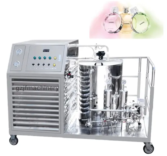 Small Perfume Chiller Mixing Tank Perfume Mixing Machine with Filter Perfume Making Machine