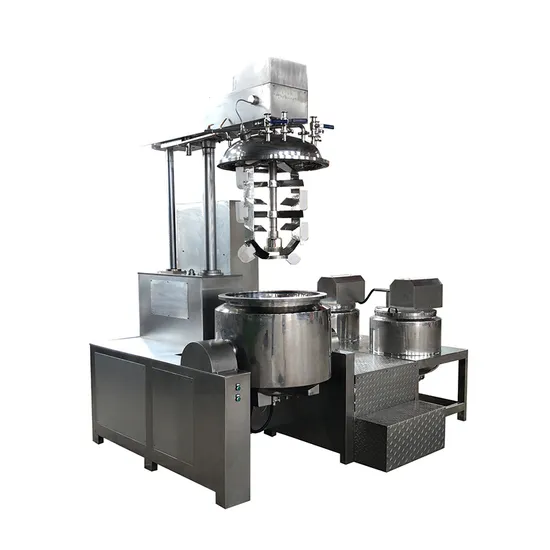 Kpz-200L Industrial Vacuum Emulsifying Machine for Creamy Consistency