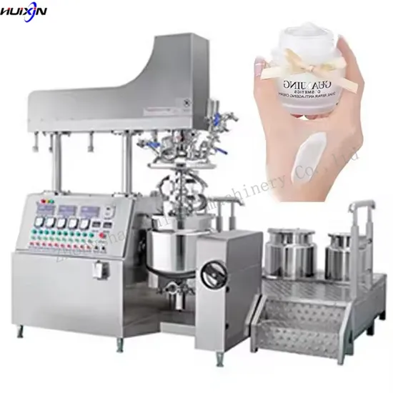 Paste Cream Soap Mixing Agitator High Speed Vacuum Emulsifying Mixer Homogenizer
