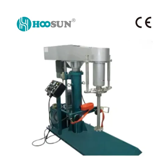 Automated High-Speed Paint Disperser for Factory Painting with Hydraulic Mixer