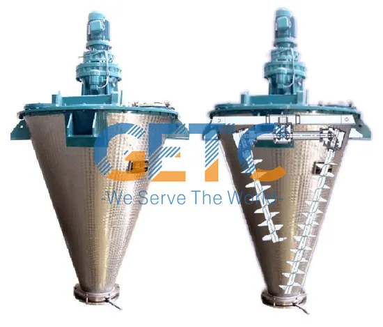Conical Single/Double Screws Mixer Blending Machine