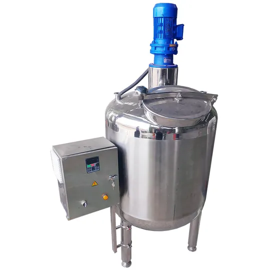 Sanitary Stainless Steel 1000L Electric Heating Mixing Tank