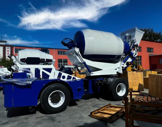 Self-Loading Concrete Mixer Truck 45 Degrees Engine Customizable 3.5m3 (2.6-4.5M3)
