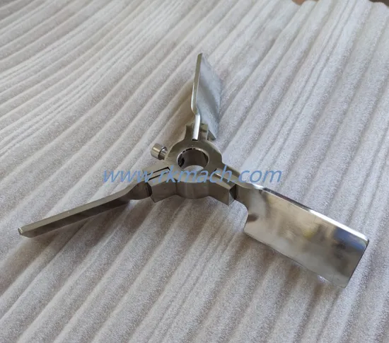 304 316L Stainless Steel Folding Blades Foldable Agitator for IBC Tanks