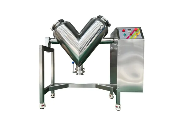 V Type Mixer Food Grade Rice Wheat Flour Food Powder Mixing Machine