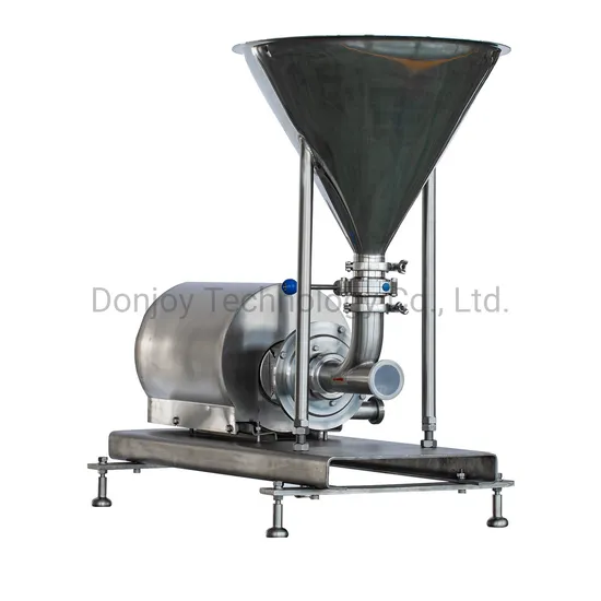 Stainless Steel Homogeneous Emulsifying Regulating Mixing Pump with Mechanical Seal