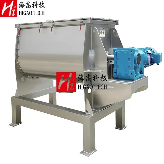 Lactose and Fructose Food Industrial Ribbon Blender Mixer