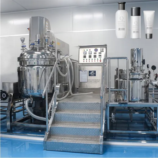 Vacuum Cosmetics Emulsifying Mixer Ointment Cream Vacuum Emulsifying Mixer