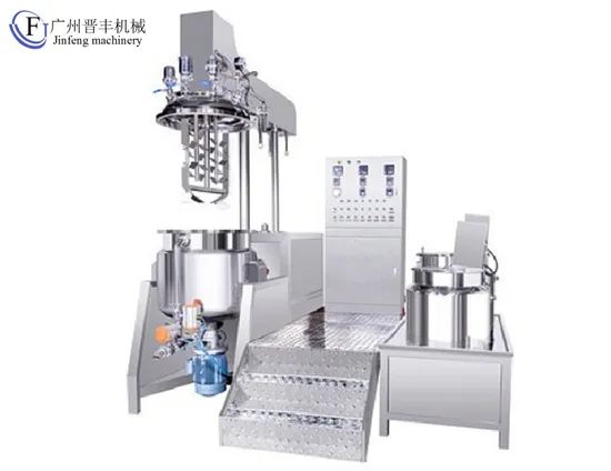 CE Certification Cosmetic Cream Vacuum Homogenizing Emulsifier Cosmetic Machine