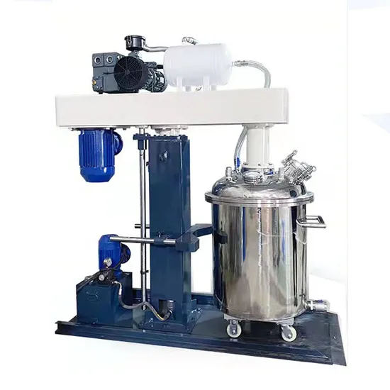 Hydraulic Mixer with Cowles Disc for Paint Glue Dispersing