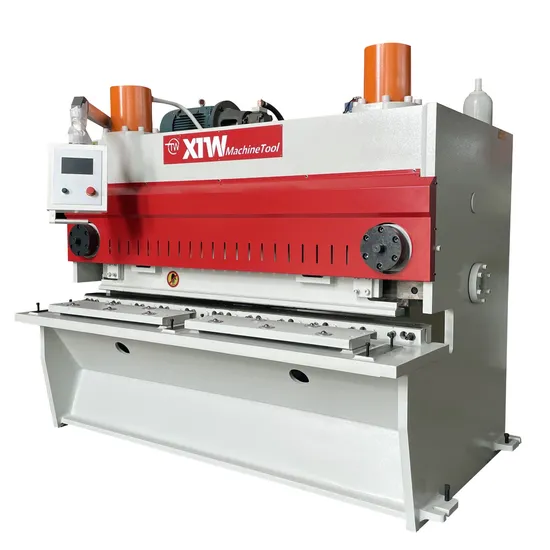 Brand New Hydraulic Guillotine Shear Especially for High Strength Metal Sheet, Integral Press Plate