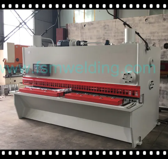 Guillotine Type Metal Plate Shearing Machine with E21s/ Dac360 Controller