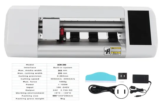 OEM Customized Fully Automatic Screen Protector Smart Cutting Machine Film Cutter for Mobile Phone, Tablet, Laptop Protective Film