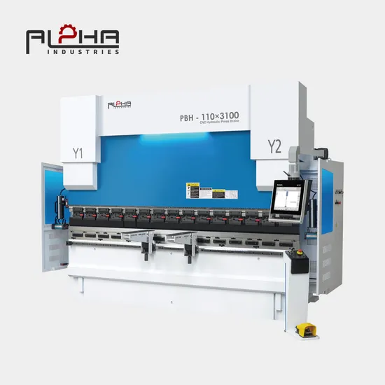 PBH-110X3100 CNC Press Brake PBH Series Hydraulic Bending Machine