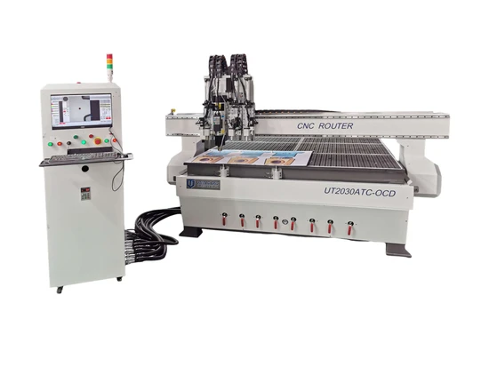 Multi Purpose Thick Material Acrylic MDF Wood ACP Corrugated Paper Cardboard PP Hollow Board Carton Oscillating Machine Atc Eot Creasing CCD