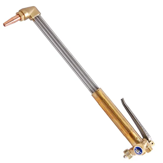 Oxy-Fuel British Style Brass Body Stainless Steel Tube Nm250 Flame Welding Cutting Torch Heavy Duty