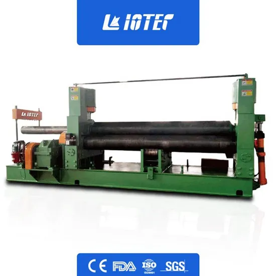 Competitive Price W11s 3 Roller Hydraulic Plate Upper Roller Sheet Metal Three Rolling Machine Plate Bending Machine with Remote Control for Sale