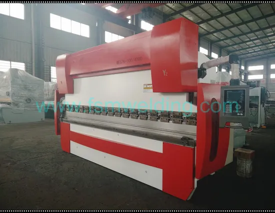 We67K Da53t CNC Electro-Hydraulic Servo Press Brake Machine