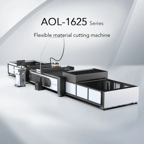Aol CNC Oscillating Knife Car Sticker Paperboard Cardboard Box Cutting Machine Lectra Label Printing Machines Price