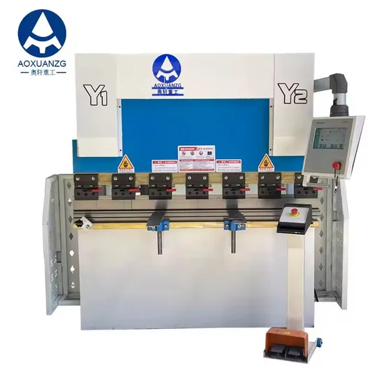 Stainless Sheet Metal Bending Folding Machine Wc67K 40/1600 CNC Hydraulic Press Brake Machine with Tp10s