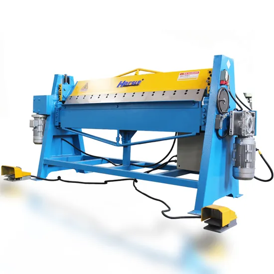 Harsle Mini Electrical Sheet Metal Bending Machine Electric Folding Machine
