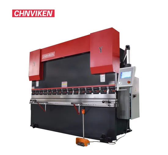 Chnviken 2025 CNC Press Brake Tp10s Press Brake Machine Sheet Metal Bending Machine Factory Price