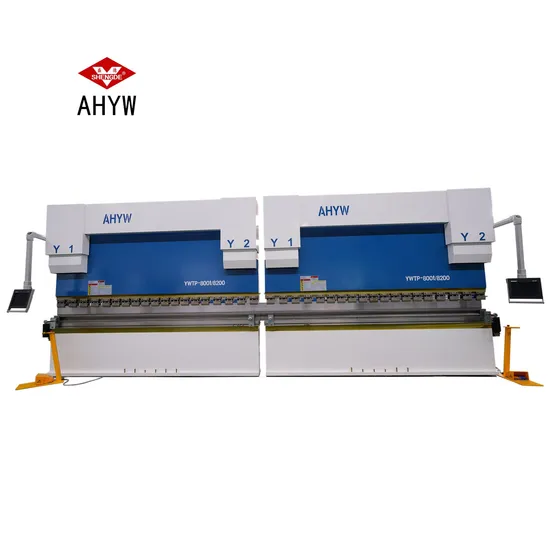 Anhui Yawei Tandem Hydraulic CNC Press Brake with CE ISO Certification