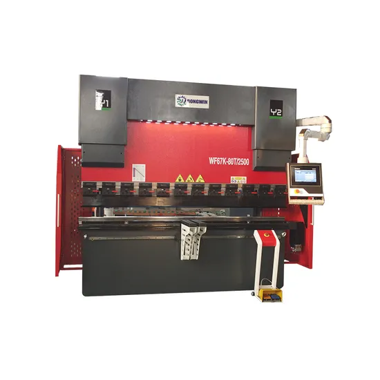 Wf67K Series Hydraulic Servo CNC Press Brake with 4+1axis