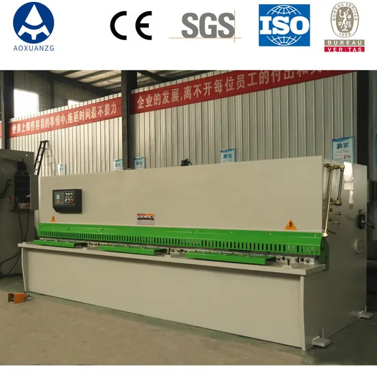 Hydraulic Shearing Machine/Hydraulic Swing Beam Shear with E21s