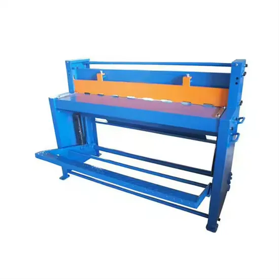 Hot Selling 1.2mm Cutting Thickness Manual Shearing Machine, Cheap Sheet Metal Shearing Machine