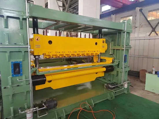 High Speed Shearing Machine, Cut to Length Line Machine, Steel Coil Slitting Line, Cut to Length Machine, for Welded Pipe Industry, Exported to Vietnam, Russia