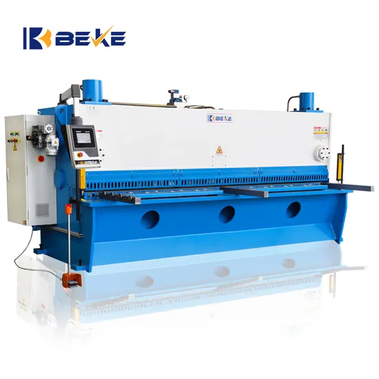 QC11K 8/3200 Hydraulic Shearing Machine CNC Guillotine Shearing Machine