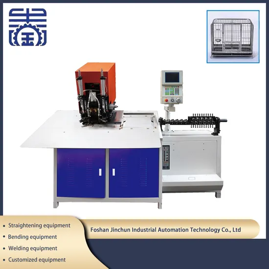 2-6 Bending Frame Butt Welding Machine Wire 2D Bending Machine