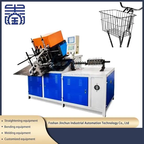 Hot Selling 2D CNC Wire Bending Machine with Butt Welding