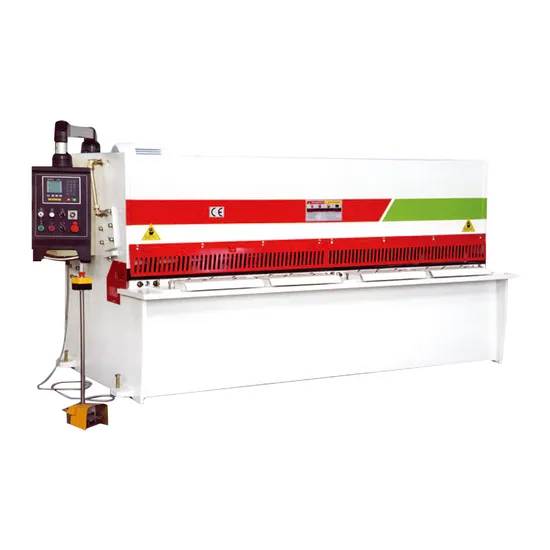 Chinese Brand QC12y Series 6X2500 Sheet Metal Cutting Hydraulic Swing Beam Shearing Machine