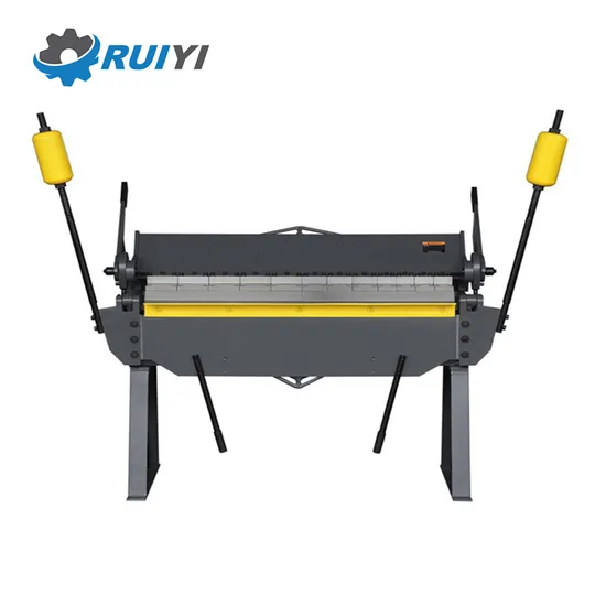 Good Price Aluminum Sheet Plate Manual Hand Folder