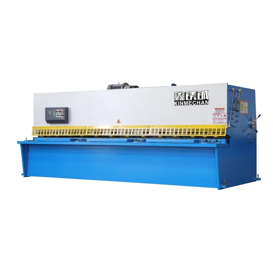 Hydraulic Swing Beam Shear Machine for Shearing 25 mm Steel Sheet Metal
