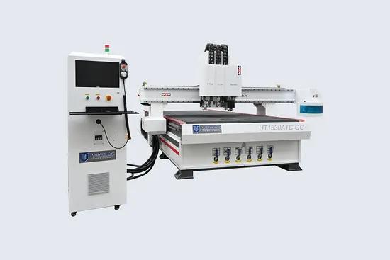 High Efficiency CNC Knife Cutting Machine with CE Eot Pot Creasing for Thick Acrylic MDF Wood Hard PVC Cardboard Corrugated Board
