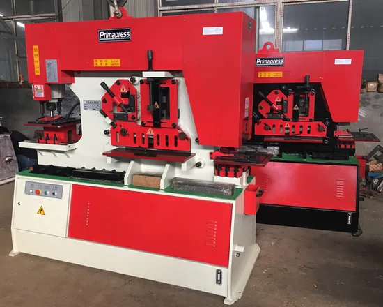 Hydraulic Punching Bending Notching Machine Hydraulic Ironworker for Steel Metal Stainless