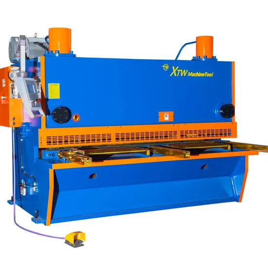 CNC Hydraulic Metal Stainless Steel Aluminum Shearing Guillotine Cutting Shearing Machine